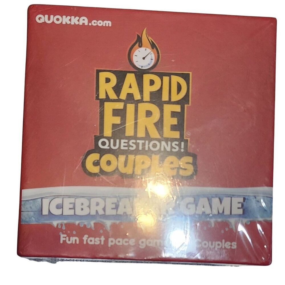 NWT Quokka Rapid Fire Questions Icebreaking Game For Couples